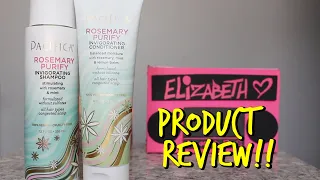 Review: Pacifica Rosemary Purify Invigorating Shampoo & Conditioner!