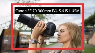 CHEAP telephoto lens | Canon EF 70-300mm f/4-5.6 IS II USM (english review) hands on