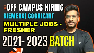 Biggest Hiring | Latest Off Campus Drive | Siemens | 2021 | 2022 | 2023 Batch | Jobs |