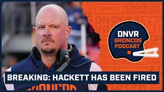 BREAKING NEWS: Nathaniel Hackett has been fired as the head coach of the Denver Broncos