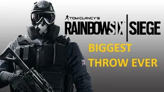 The Biggest Throw In Rainbow Six Siege History