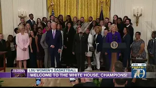 LSU national champs honored at White House