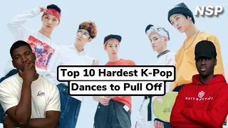 Top 10 Hardest K Pop Dances to Pull Off | Reaction !!!