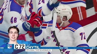 NHL 20 season mode gameplay: New York Rangers vs Carolina Hurricanes - Xbox one full gameplay