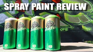 GRAFFITI SPRAY PAINT REVIEW ~~ Auster Spray Paint