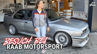 Zu Besuch bei Raab Motorsport 🔥 | Lisa Yasmin