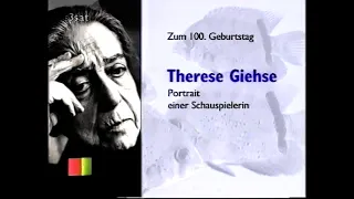 Therese Giehse  - Portrait einer Schauspielerin (Doku 1981)