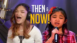 WOW! Angelica Hale Sings Her Audition Song 5 Years Later! THEN and NOW!