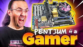 ⚙️ PENTIUM 4 a PC GAMER con Xeon 771 mod  ¿ podrá con GTA 5, Fortnite o Valorant ?