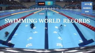 SWIMMING WORLD RECORDS (25) 4×50m medley relay 1:36.22 RUSSIA