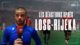 Les réactions de Paulo Fonseca et Lucas Chevalier après LOSC-Rijeka (2-1) 🎙️