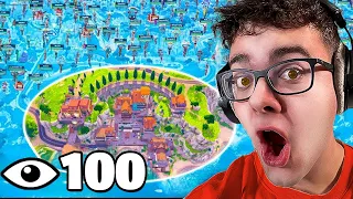 NASCONDINO Con 100 PERSONE Su FORTNITE! *Estremo*