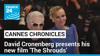 Cannes chronicles: David Cronenberg presents 'The Shrouds', inspired by death of his wife