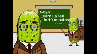 Learn LaTeX in under 10 minutes