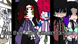 [ Some KNY characters rate their old designs i made! ✮ KNY - Cringe︰Meme ⇶ Skit ,, GC ❦ ]