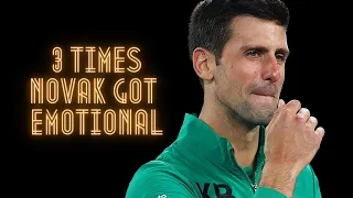 When Novak Djokovic GoAt Emotional | A Tribute to Nole
