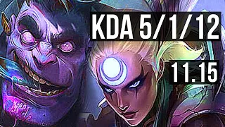 DR. MUNDO vs DIANA (JUNGLE) | Rank 3 Mundo, 5/1/12 | KR Challenger | v11.15