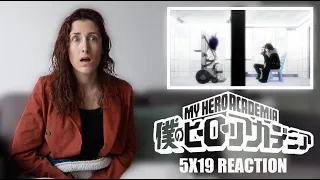 MY HERO ACADEMIA 5X19 "MORE OF AN HERO THAN ANYONE" REACTION