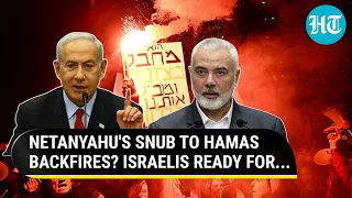 Israelis Slam Netanyahu For Snubbing Hamas: Hostage Deal, Immediate Election Demand At Huge Protest