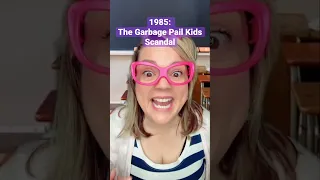 1985: The Garbage Pail Kids Scandal #garbagepailkids #trapperkeeper #shorts #genx #80saesthetic