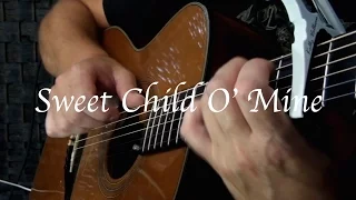 Kelly Valleau - Sweet Child O' Mine (Guns N' Roses) - Fingerstyle Guitar