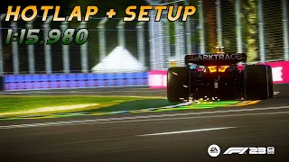 F1 23 Australia Hotlap + Setup 1:15.980