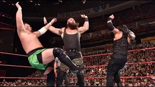 31 July 2017 WWE RAW Triple Threat Match Roman Reigns vs. Braun Strowman vs. Samoa Joe