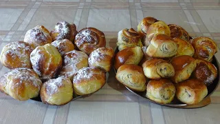 Вкуснейшие булочки и рулетики с маком и сгущенкой.