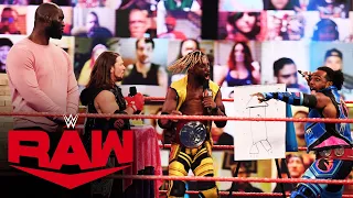 AJ Styles & Omos test their team skills on New Day Game Night: Raw, Mar. 29, 2021