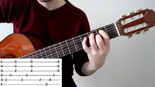 Разбор красивой мелодии из кинофильма Игрушка на гитаре