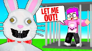 Can We Escape MR HOPPS PRISON In MINECRAFT?! (CURSED LANKYBOX PLUSHIE AT 3AM!!!)