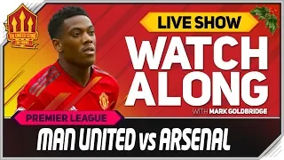 Manchester United 2-2 Arsenal with Mark Goldbridge Watchalong