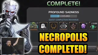 Necropolis COMPLETED -  7 Star Titan Crystal Opening + Highlights - Marvel Contest Of Champions