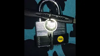 Lock Picking a Yale125/50 Padlock SPPed