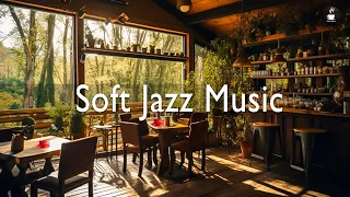 Soft Jazz Music for Work & Study ☕ Ourdoor Coffee Shop Ambience ~ Relaxing Jazz Instrumental Music