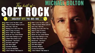 Michael Bolton Soft Rock Ballads 70s 80s 90s Rod Stewart, Eric Clapton, Elton John, Phil Collins