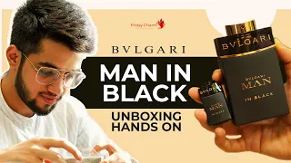 Bvlgari Man In Black Eau De Perfume - Unboxing and Hands On #shorts