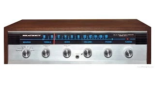 Vintage Heathkit AR-14 solid-state stereo receiver