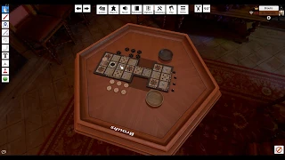 The Royal Game of Ur actual oldest game in the book (Tabletop Simulator)