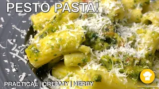 Nut free - PESTO PASTA RECIPE with chorizo | 5 min recipe | TheRecipeConnoisseur