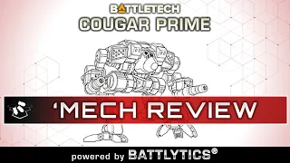 Cougar Prime: Battlytics | Classic BattleTech Mech Review | Clan Invasion | DFA Wargaming