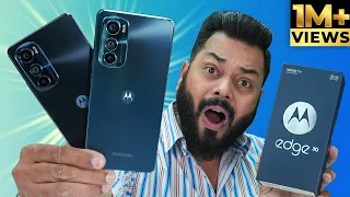 moto edge 30 5G Unboxing & First Impressions⚡Thinnest & Lightest 5G Smartphone