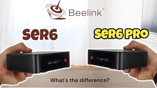 Beelink SER6 and Beelink SER6 Pro - (2023) with ryzen 5 6600H and ryzen 7 6800H | Beelink SER 6 pro