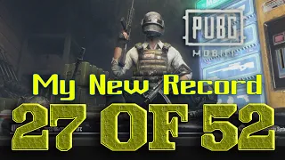 PUBG MOBILE HIGHEST KILL RECORD 27 KILLS OF 52 |#pubgmobile