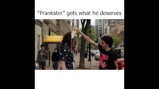 "Prankster" gets Instant Karma