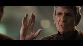 Star Trek 2009 - Spock meets future Spock