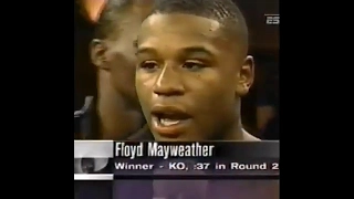 Highlights:Floyd Mayweather Pro Debut vs Roberto Apodace is a K.O. Mike RjHorne