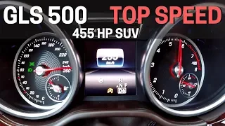 Mercedes-Benz GLS 500 X166 455 HP | AUTOBAHN Acceleration TOP SPEED