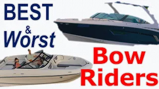 Best to Worst Bow Riders in Today's Market (Where is You Boat Ranked?)