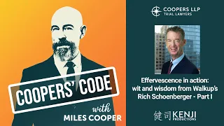 Effervescence in action (Part I): wit and wisdom from Walkup’s Rich Schoenberger  | Coopers' Code